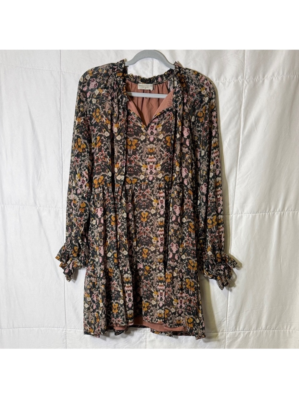 Dress‎ Forum Floral Long Sleeve Dress | Size S | Boho Cottagecore